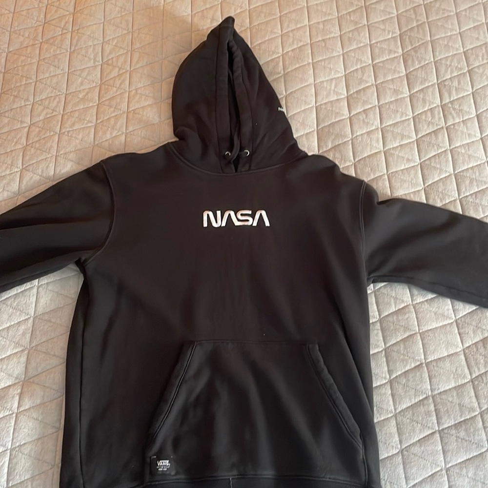 Vans x NASA hoodie, black, small
